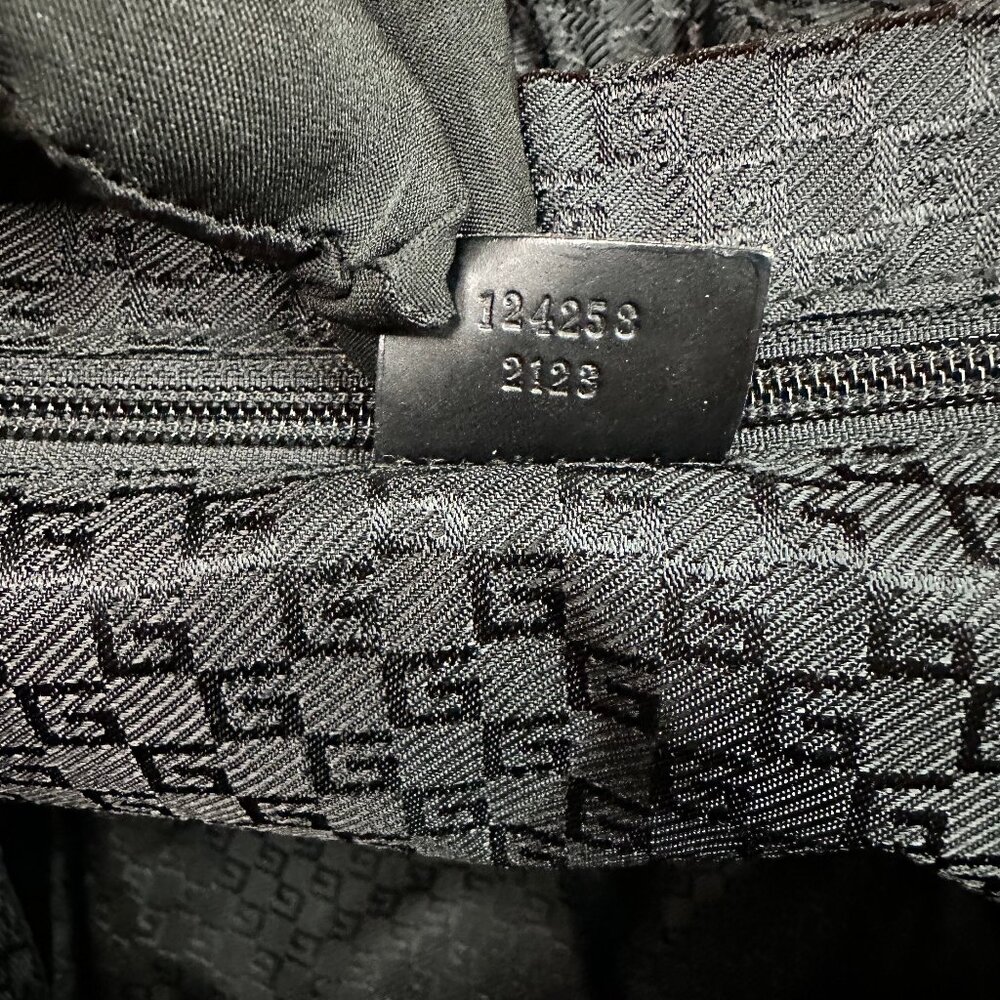 ❌SOLD❌ Authentic Gucci Sherry Line Web Nylon Backpack - Picture 13 of 15